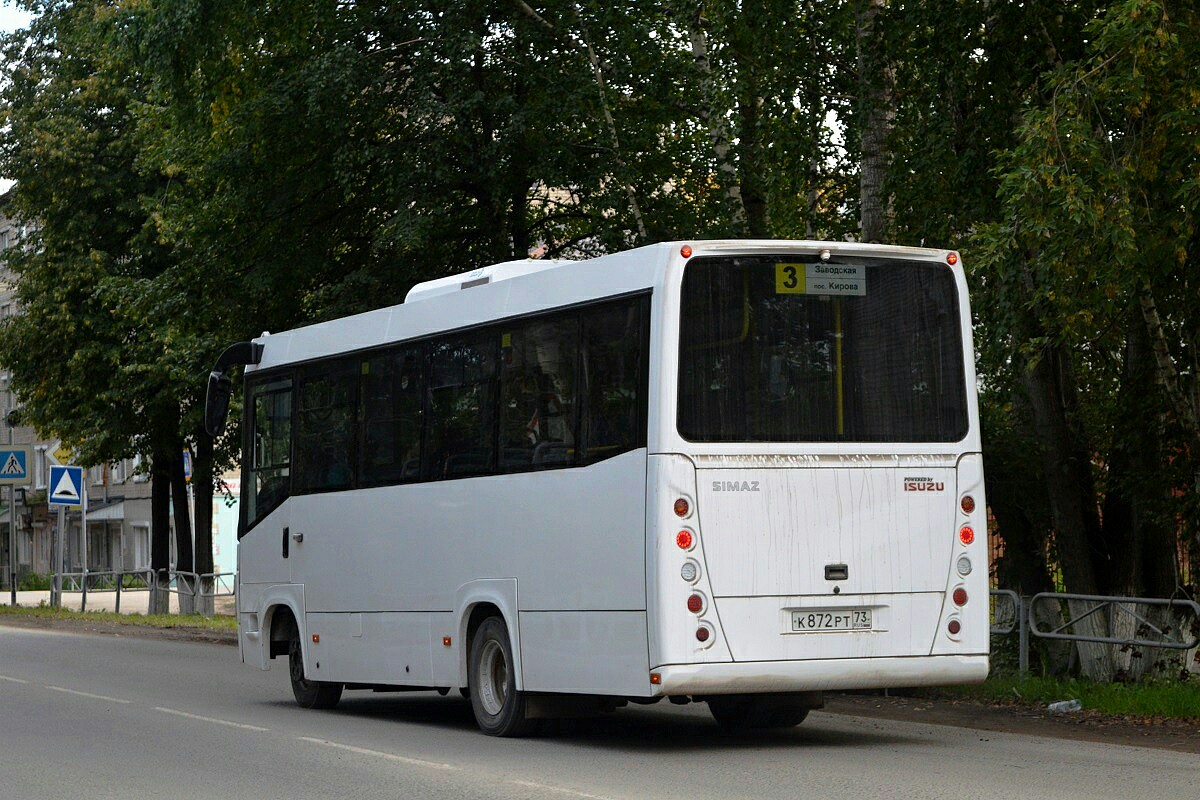 Пермский край, СИМАЗ-2258 № К 872 РТ 73