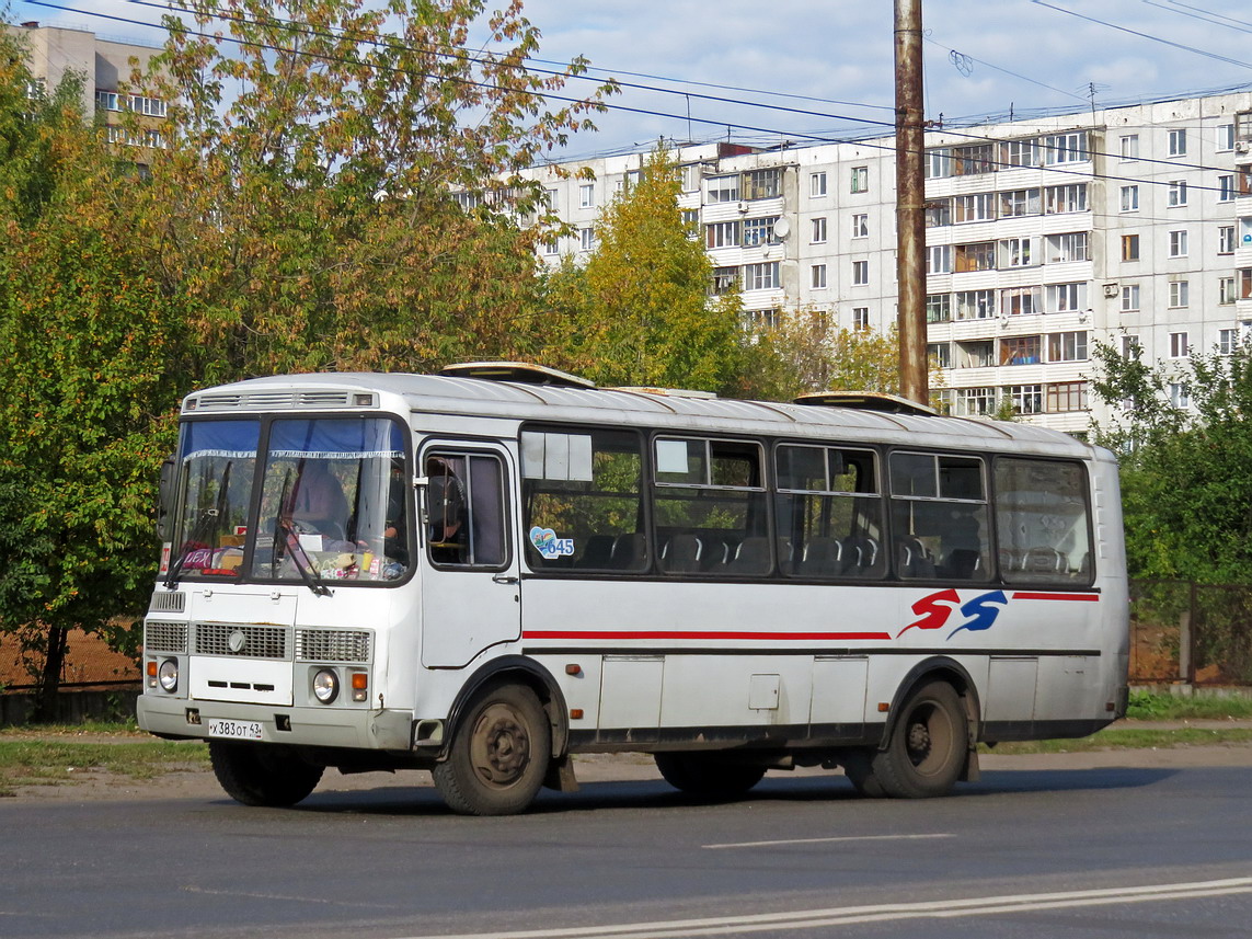 Кировская область, ПАЗ-4234 № Х 383 ОТ 43