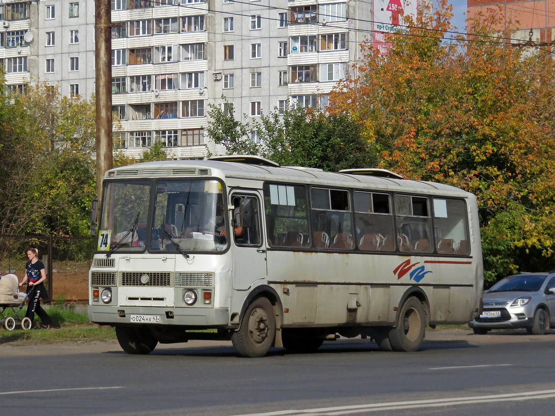 Кировская область, ПАЗ-4234 № О 024 НХ 43