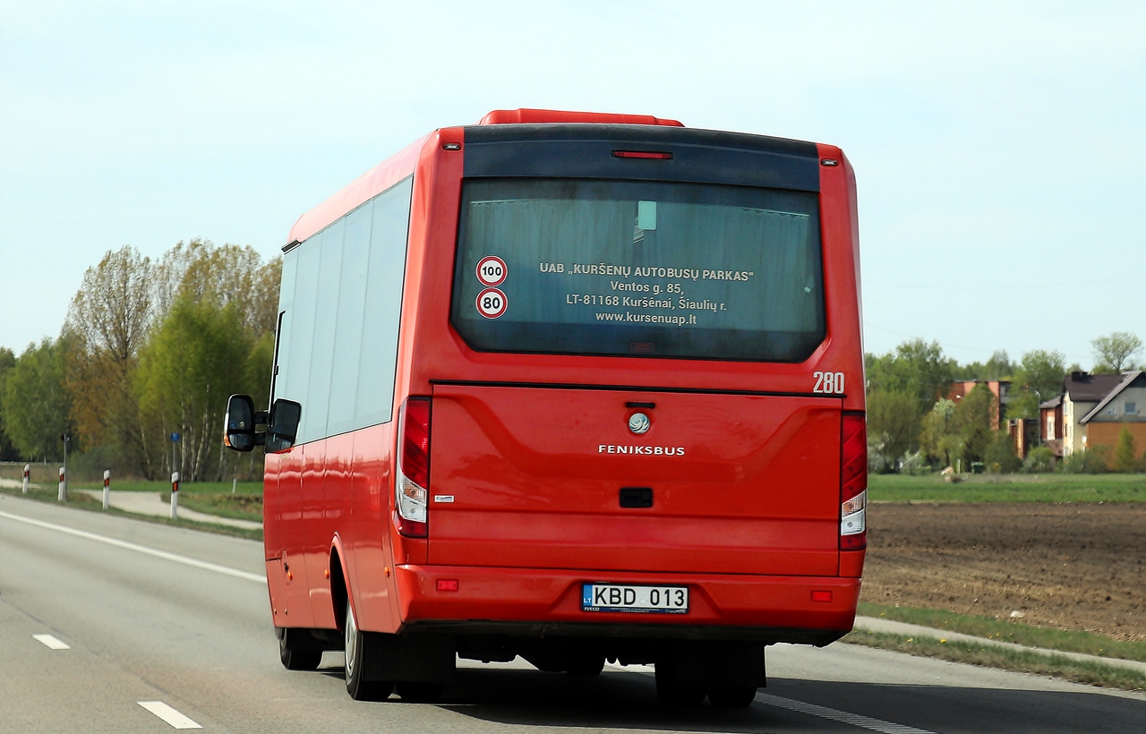 Литва, Feniksbus FBI86L № 280