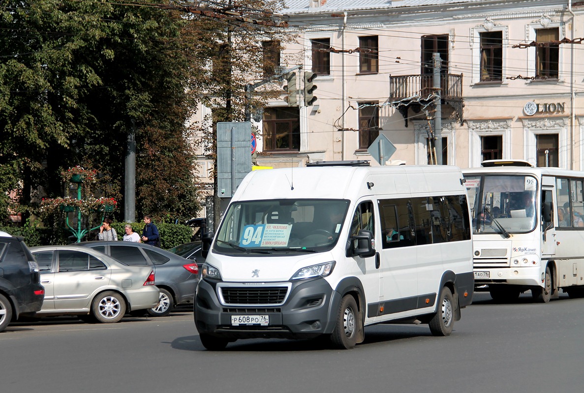 Ярославская область, Автодом-21080* (Peugeot Boxer) № Р 608 РО 76 — Фото —  Автобусный транспорт