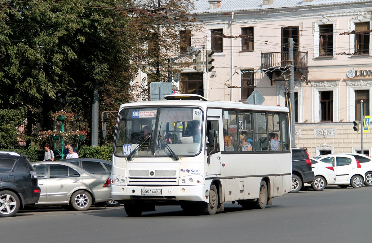 Ярославская область, ПАЗ-320402-05 № О 501 АО 76