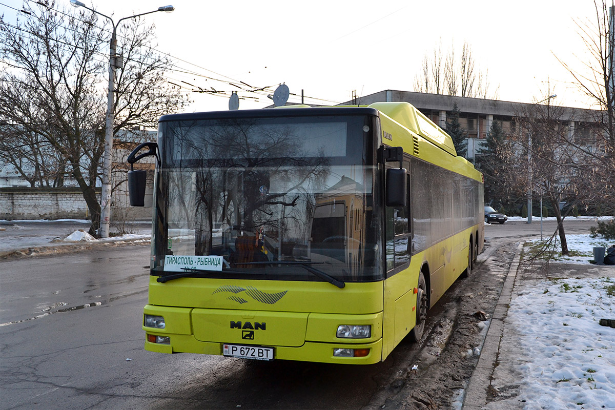 Transnistria, MAN A25 NÜ313-15 CNG sz.: Р 672 ВТ