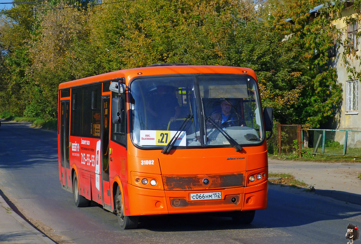 Нижегородская область, ПАЗ-320414-04 "Вектор" № 31002