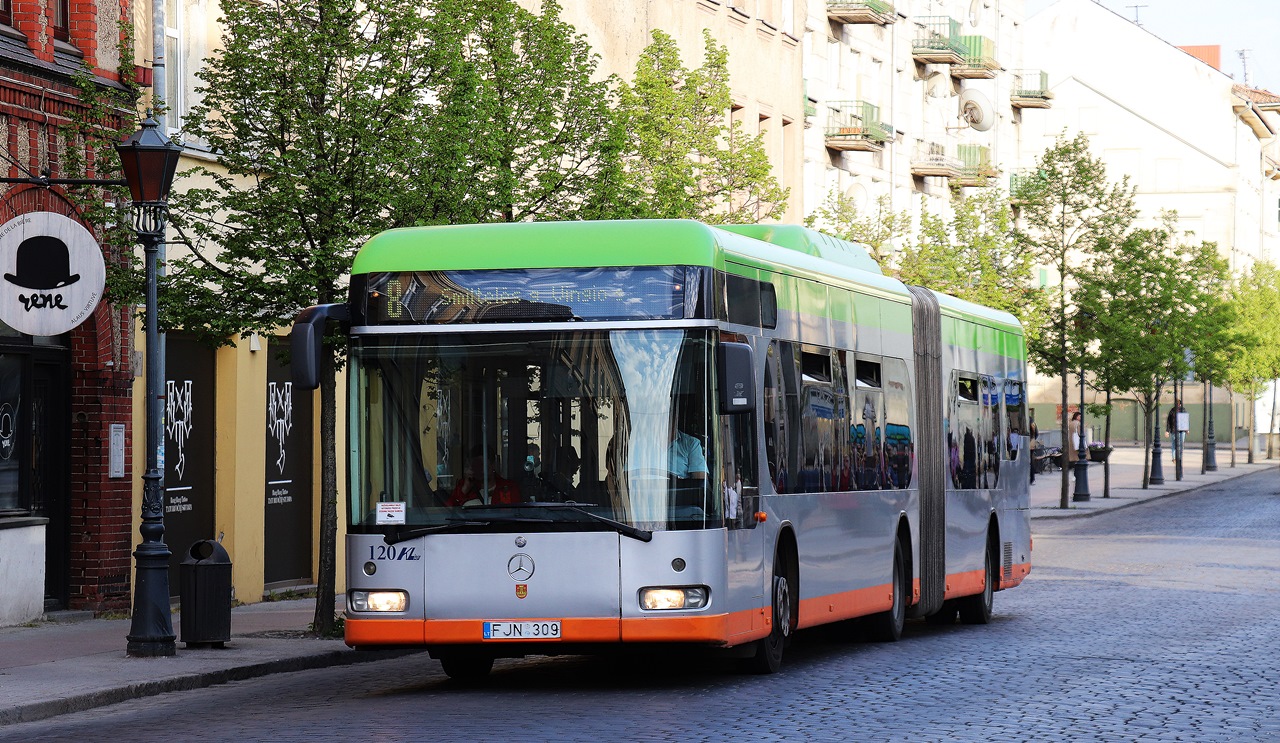 Литва, Mercedes-Benz O530G Irvine Citaro G CNG № 120