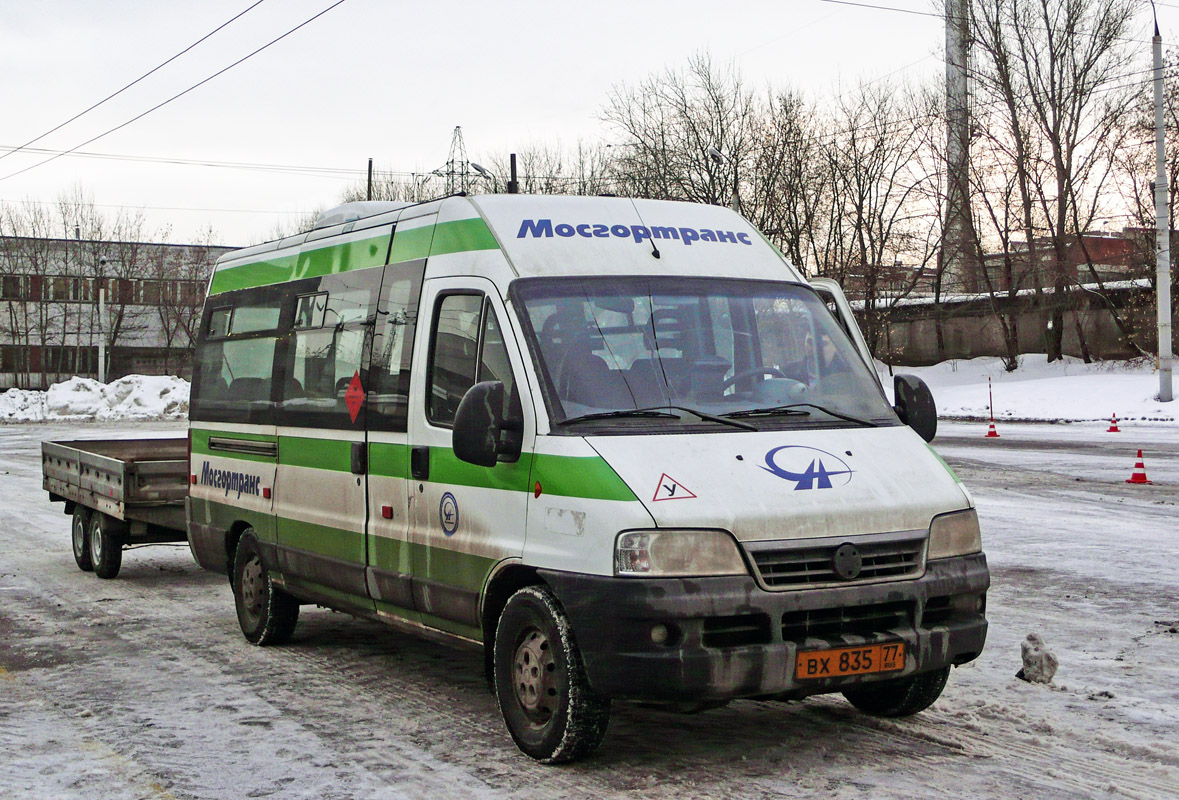 Москва, FIAT Ducato 244 CSMMC-RLL, -RTL № ВХ 835 77