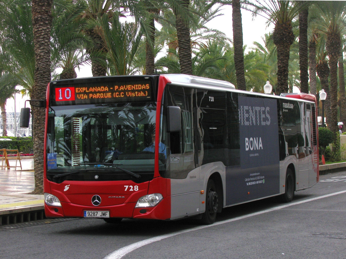 Испания, Mercedes-Benz Citaro C2 № 728