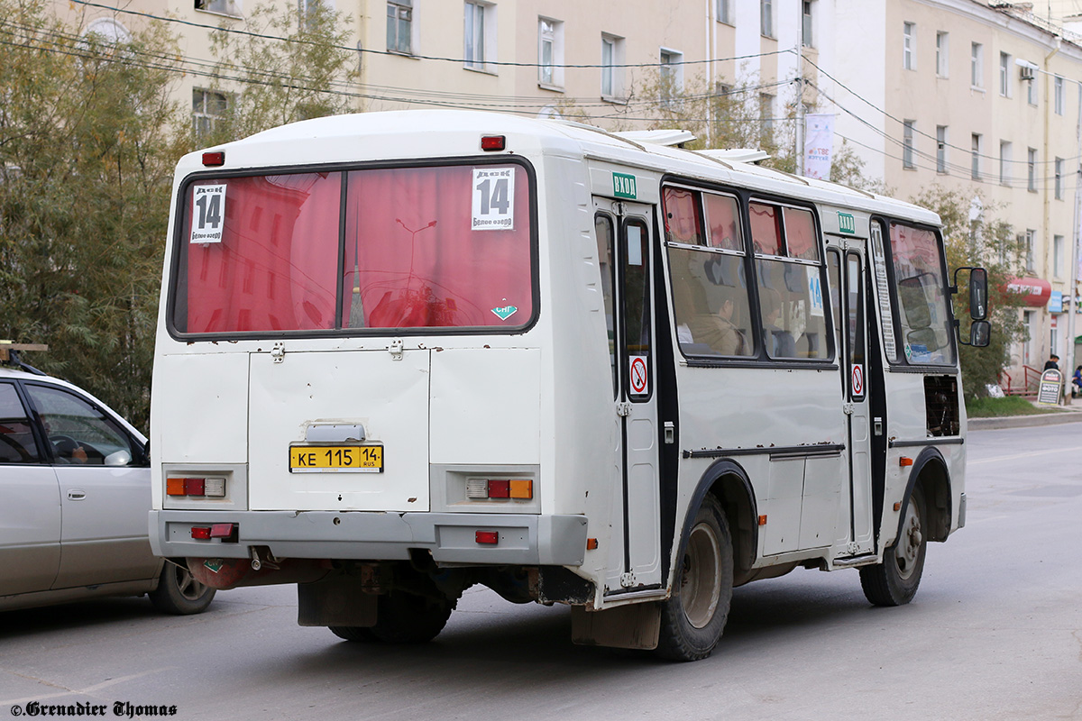 Саха (Якутия), ПАЗ-32054 № КЕ 115 14