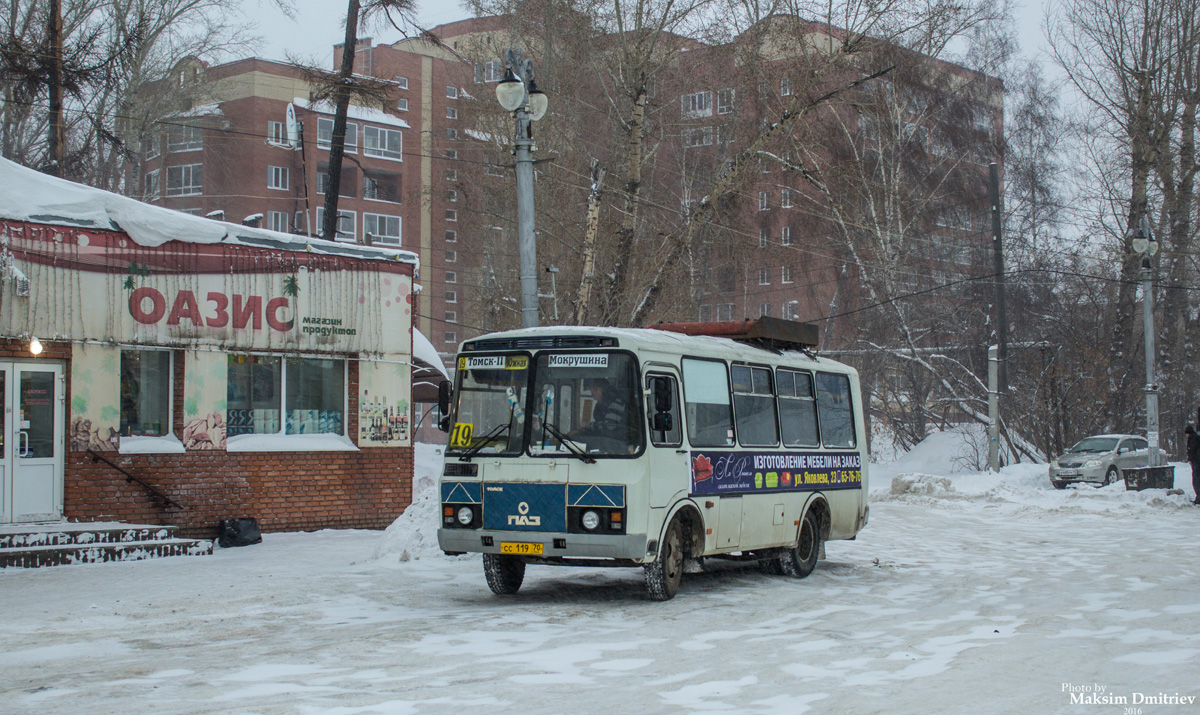 Томская область, ПАЗ-32054 № СС 119 70