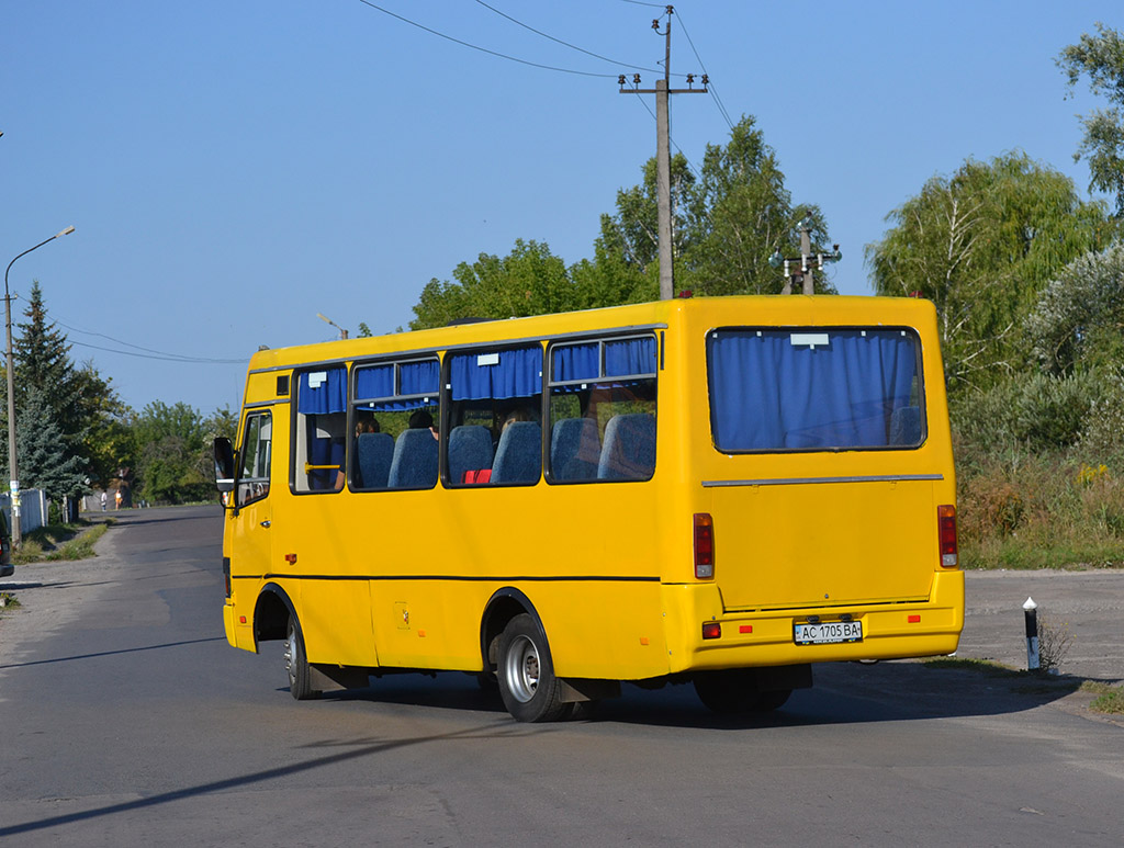 Волынская область, БАЗ-А079.19 "Мальва" № AC 1705 BA