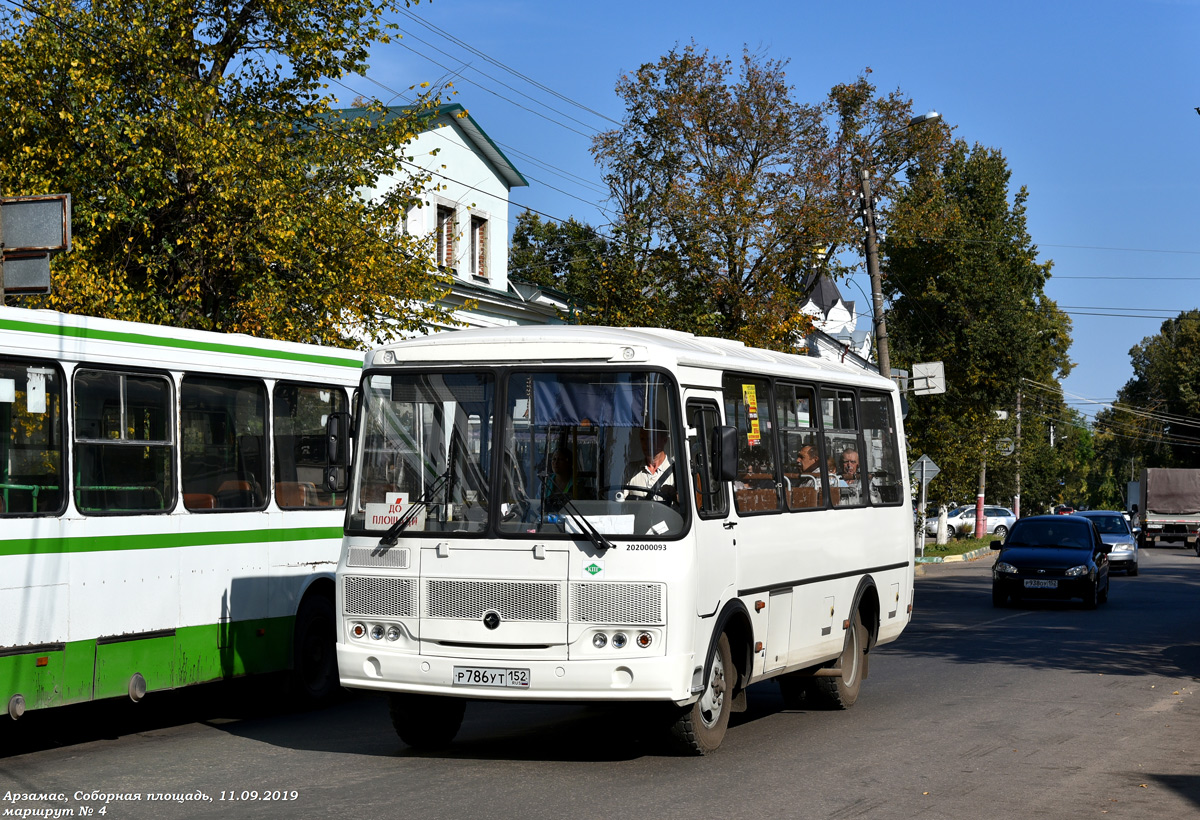 Нижегородская область, ПАЗ-320540-12 № Р 786 УТ 152