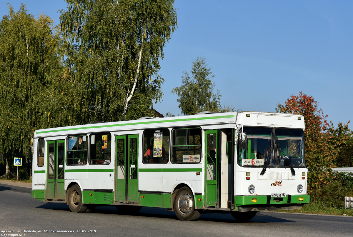 Нижегородская область, ЛиАЗ-5256.25 № Н 106 ВВ 152