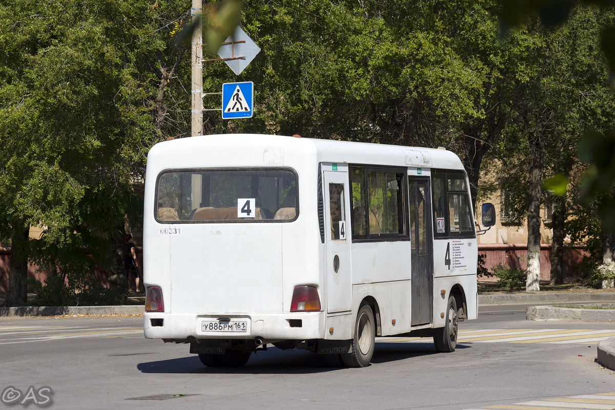 Волгоградская область, Hyundai County SWB C08 (РЗГА) № У 886 РМ 161