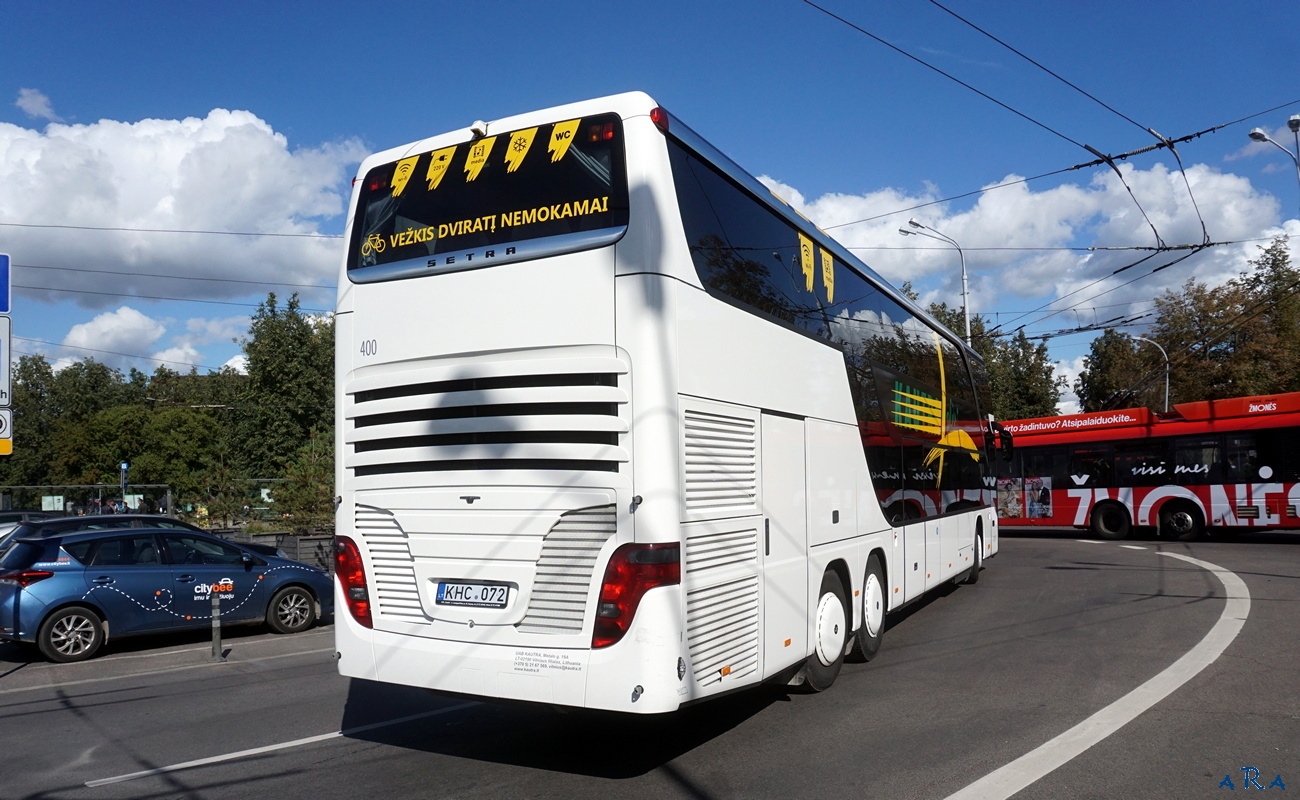 Литва, Setra S431DT № 400