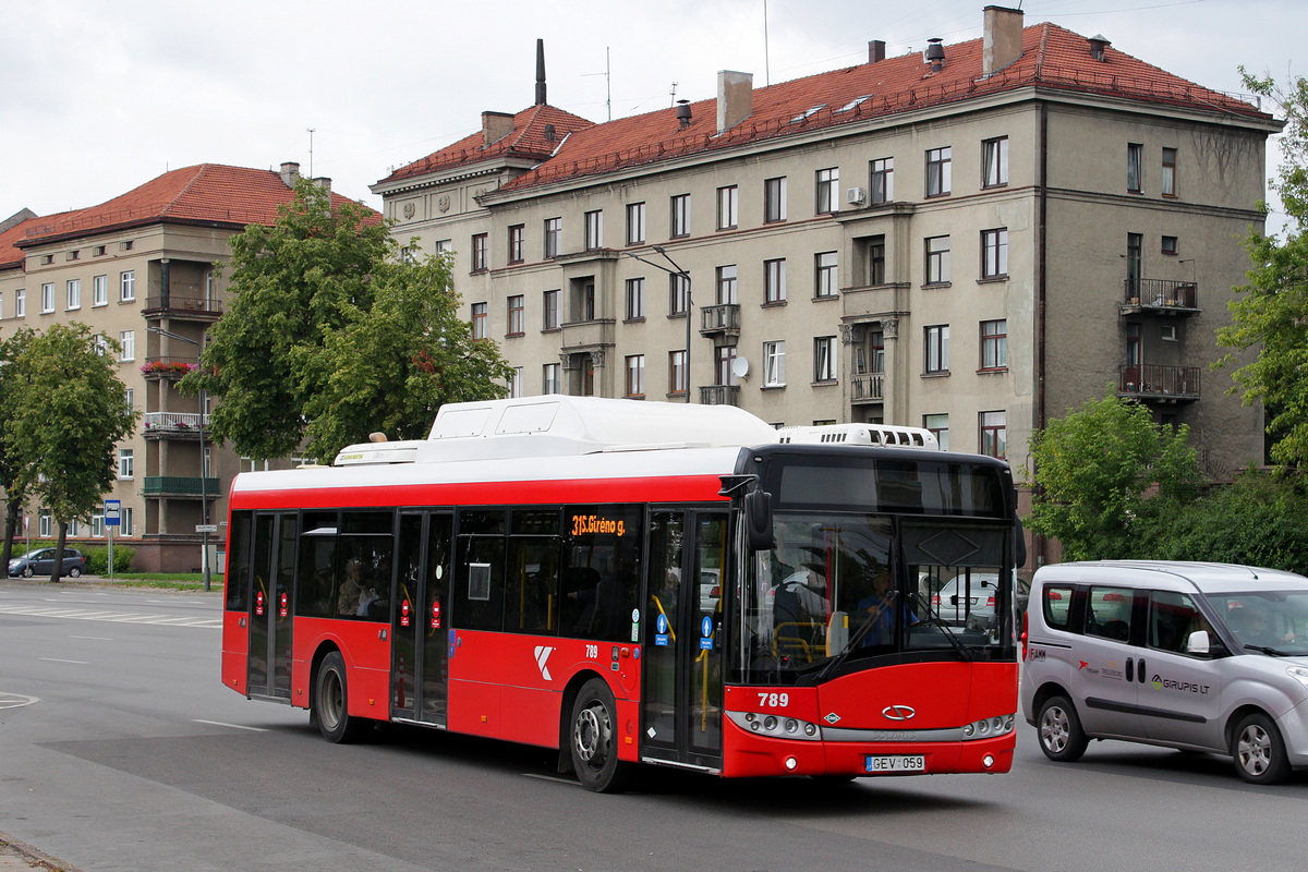 Литва, Solaris Urbino III 12 CNG № 789