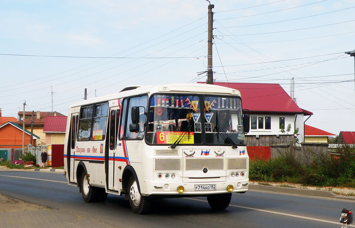 Nizhegorodskaya region, PAZ-32054 č. Р 714 АО 152