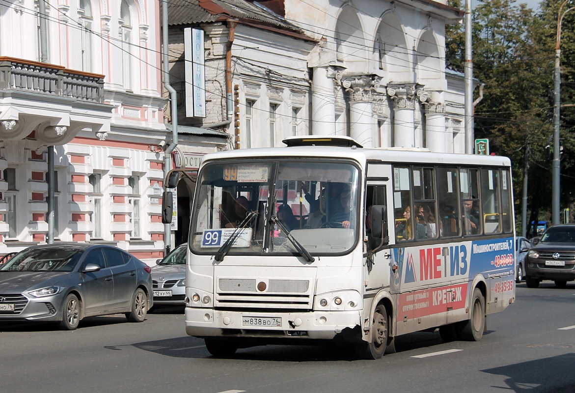 Ярославская область, ПАЗ-320412-04 № М 838 ВО 76