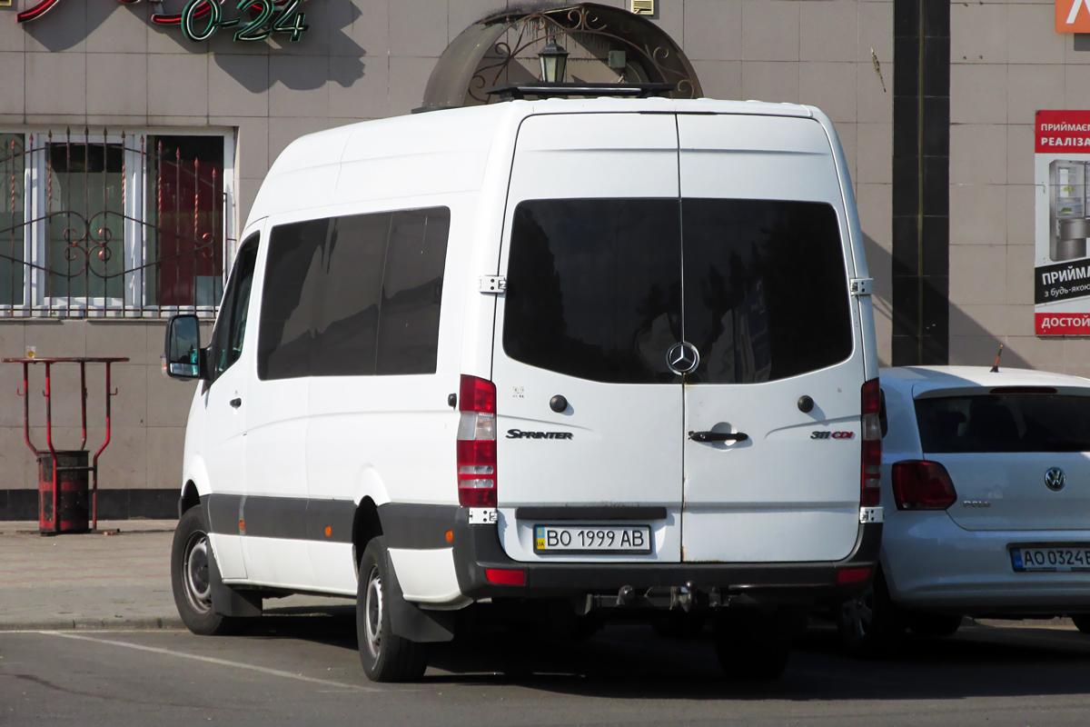 Тернопольская область, Mercedes-Benz Sprinter W906 311CDI № BO 1999 AB