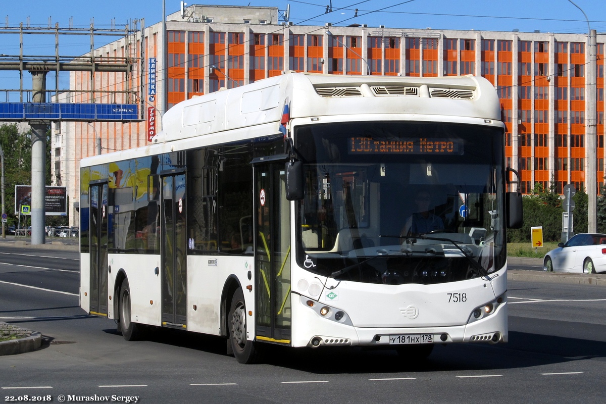 Санкт-Петербург, Volgabus-5270.G2 (CNG) № 7518