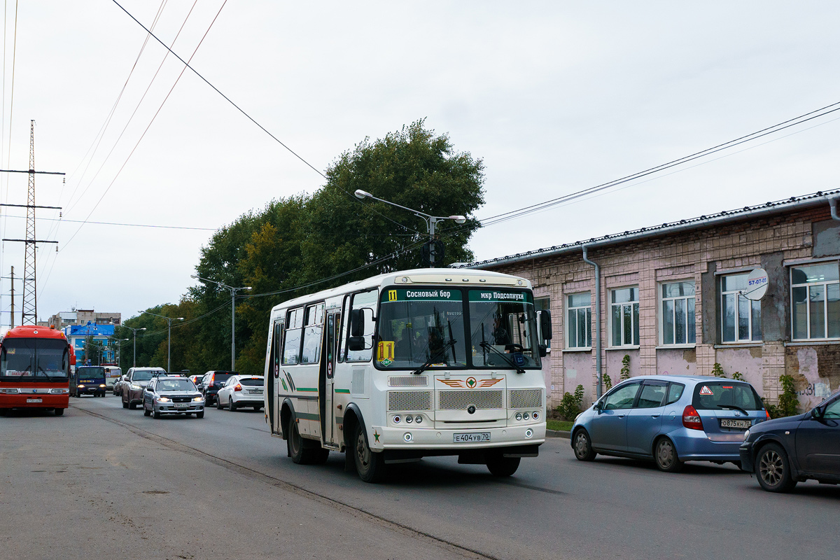 Томская вобласць, ПАЗ-32054 № Е 404 УВ 70