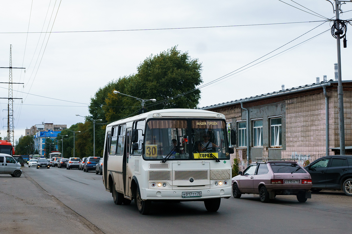 Томская область, ПАЗ-32054 № К 017 ТТ 70