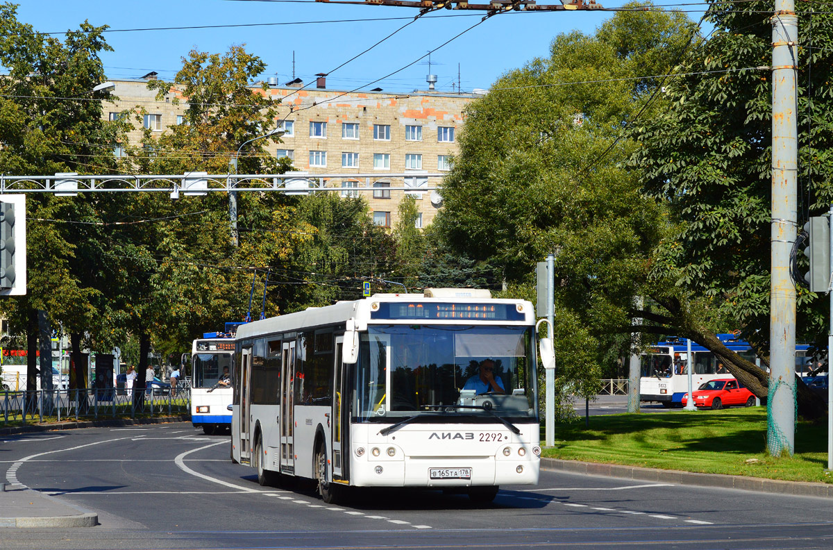 Санкт-Петербург, ЛиАЗ-5292.60 № 2292