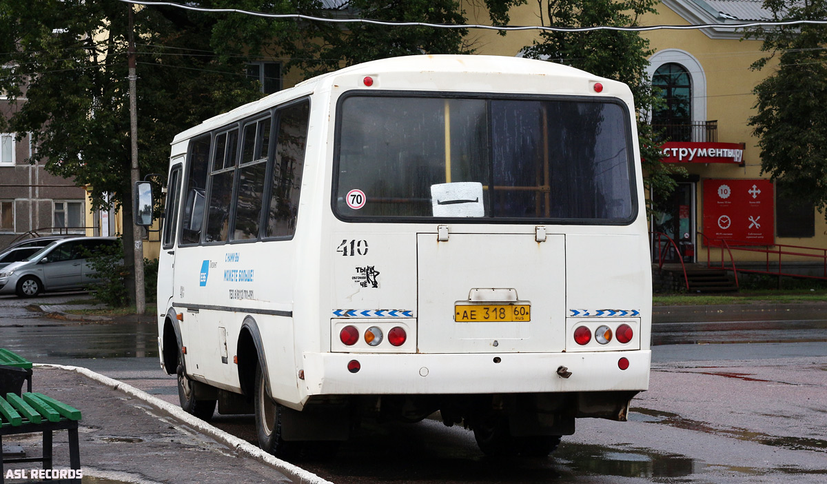 Псковская область, ПАЗ-32054 № 410