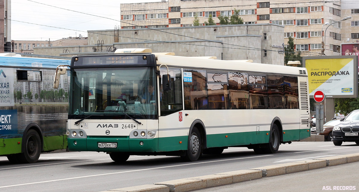 Санкт-Петербург, ЛиАЗ-5292.60 № 2648