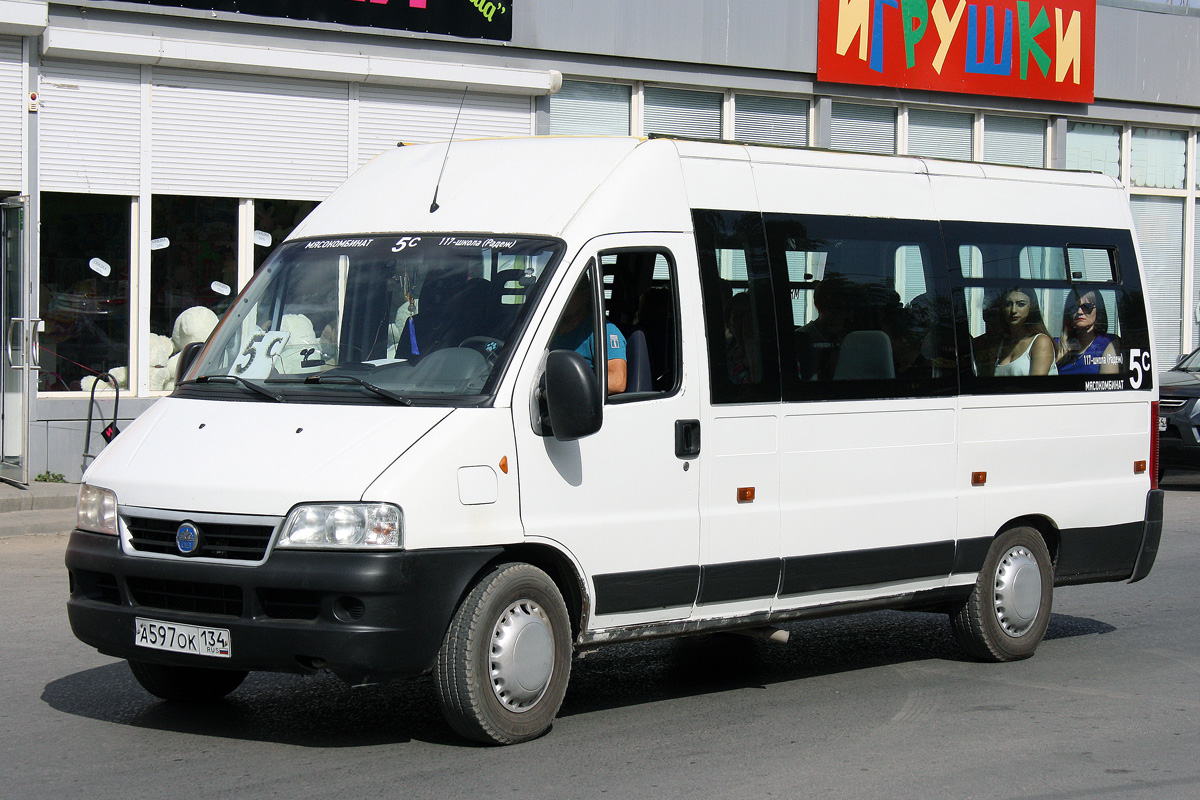 Волгоградская область, FIAT Ducato 244 CSMMC, -RT № А 597 ОК 134