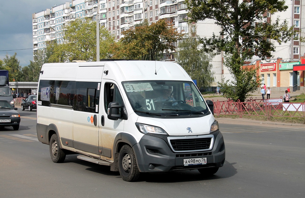 Ярославская область, Автодом-22080* (Peugeot Boxer) № А 498 МО 76