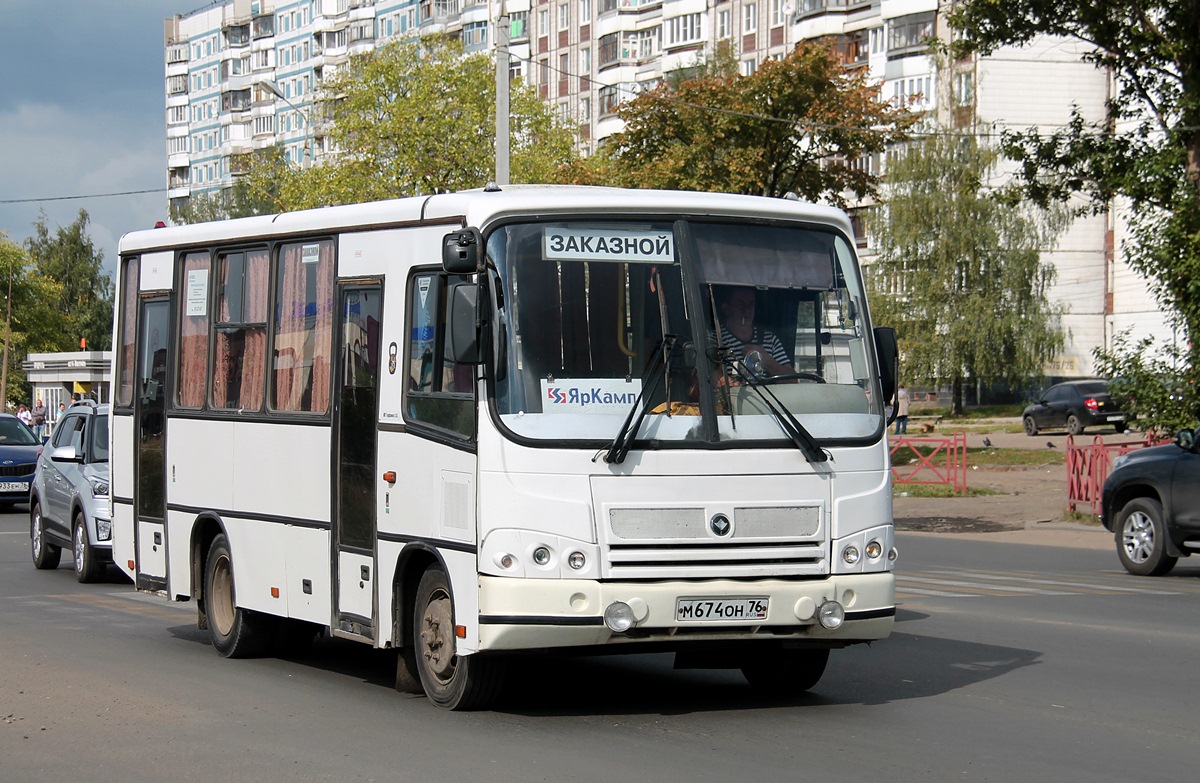 Ярославская область, ПАЗ-320402-03 № М 674 ОН 76