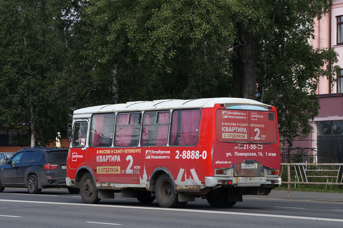 Архангельская область, ПАЗ-32054 № К 009 НР 29