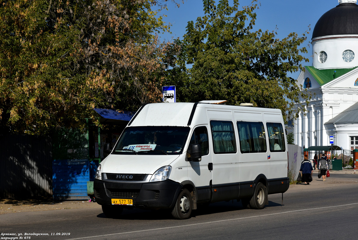 Нижегородская область, София (IVECO Daily 50C15V) № АУ 577 52