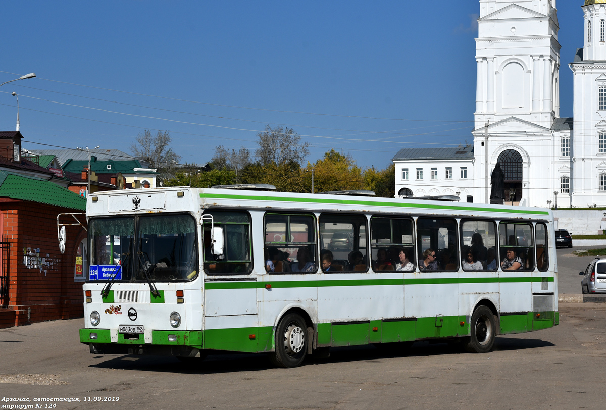 Nizhegorodskaya region, LiAZ-5256.25-11 č. М 063 ОВ 152