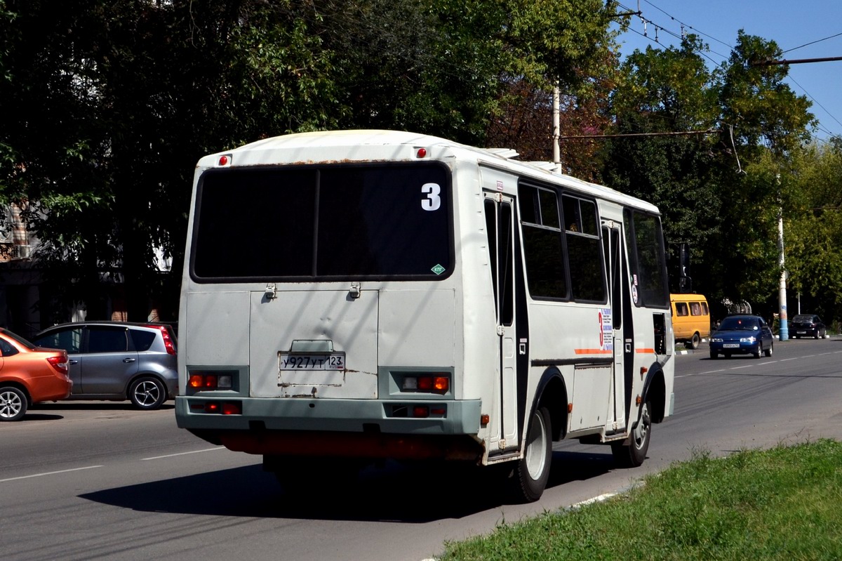 Краснодарский край, ПАЗ-32054 № У 927 УТ 123