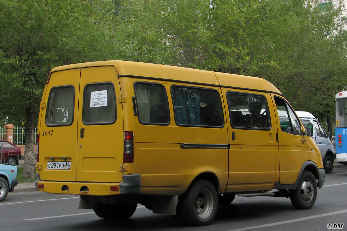 Волгоградская область, ГАЗ-322132 (XTH, X96) № С 291 РН 34