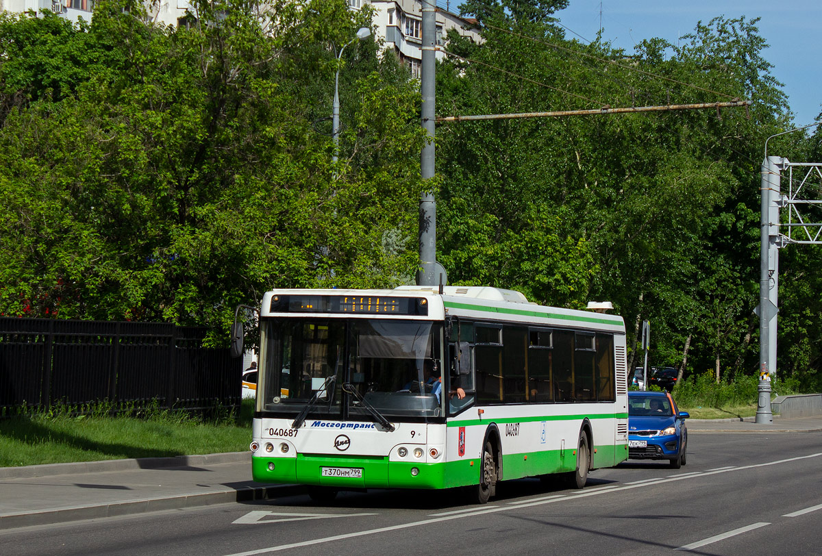 Москва, ЛиАЗ-5292.21 № 040687