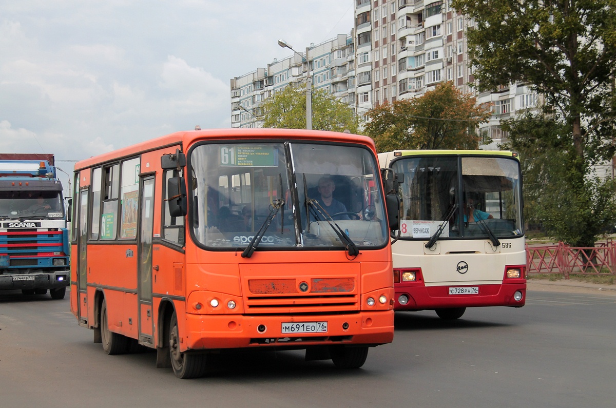 Ярославская область, ПАЗ-320402-05 № М 691 ЕО 76