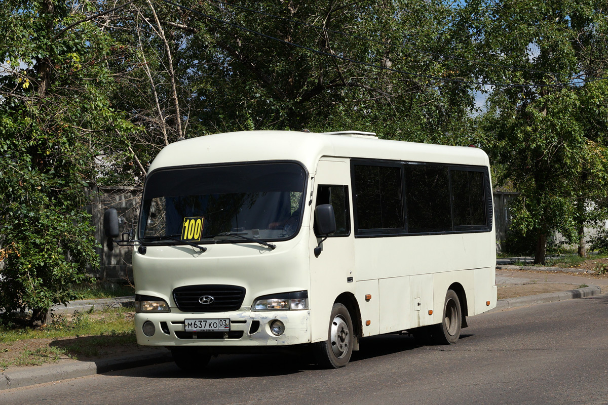 Бурятия, Hyundai County SWB C08 (РЗГА) № М 637 КО 03