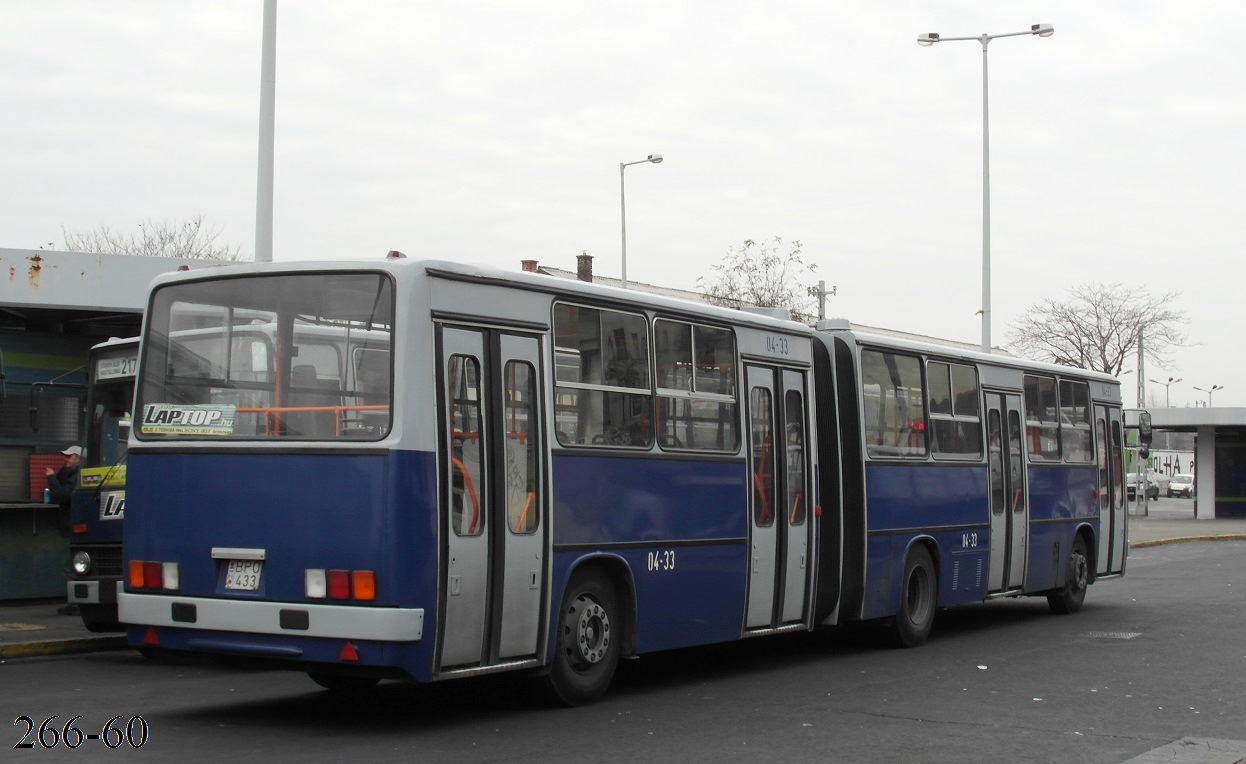 Ungarn, Ikarus 280.40A Nr. 04-33