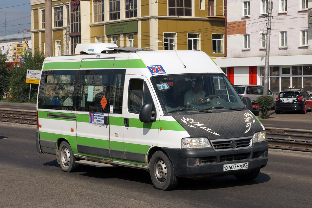 Бурятия, FIAT Ducato 244 CSMMC-RLL, -RTL № В 407 МВ 03