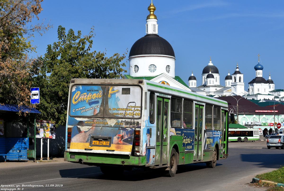 Nizhegorodskaya region, LiAZ-5256.40 Nr. АО 842 52