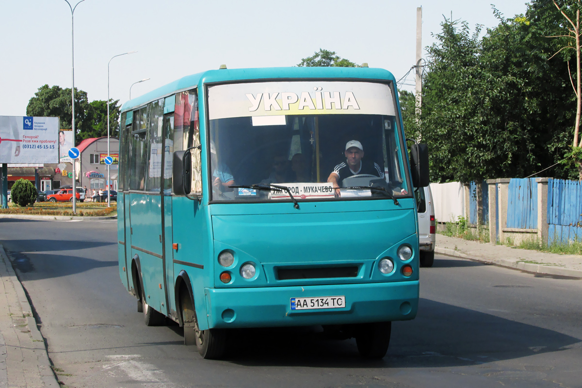 Закарпатская область, I-VAN A07A-22 № AA 5134 TC