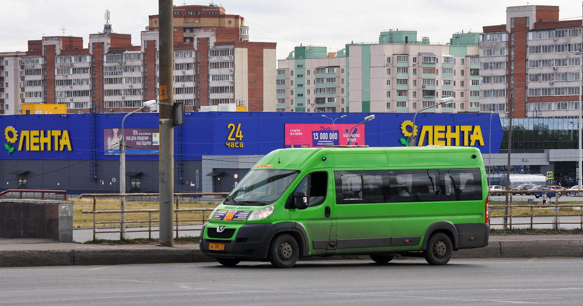 Омская область, Нижегородец-2227SK (Peugeot Boxer) № АА 380 72