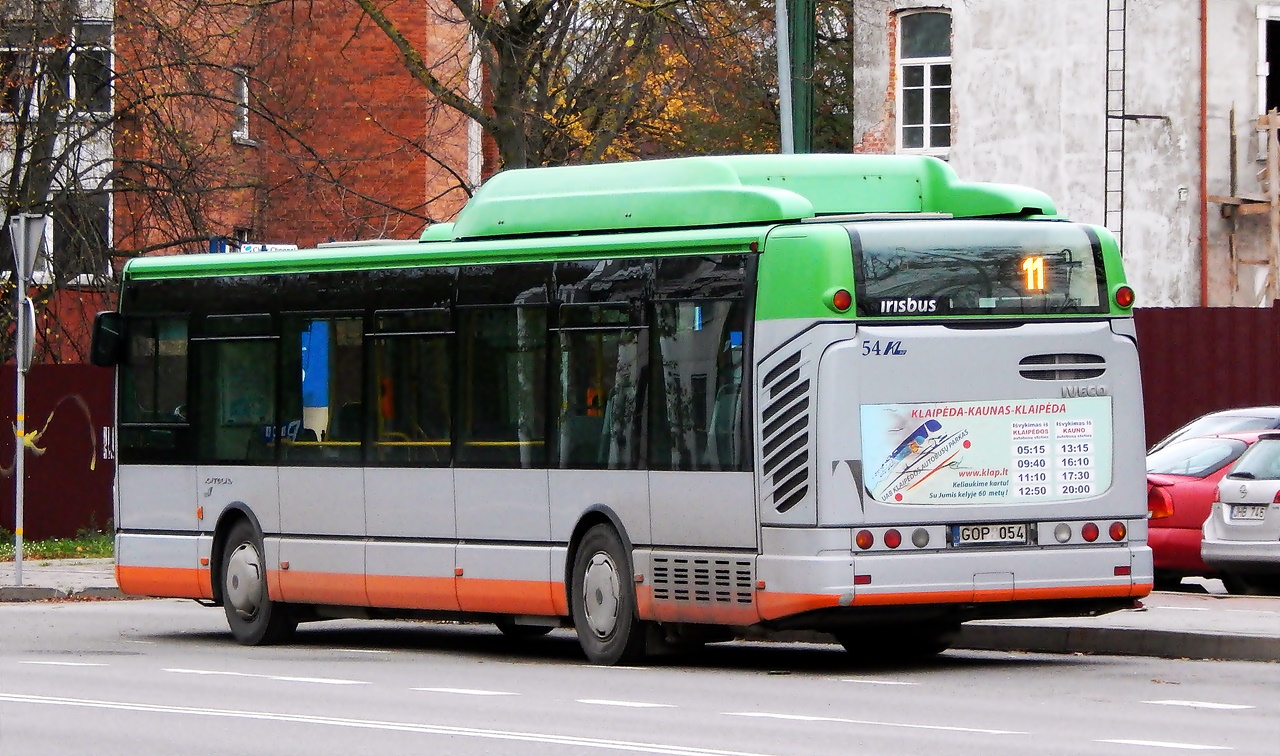 Литва, Irisbus Citelis 12M CNG № 54