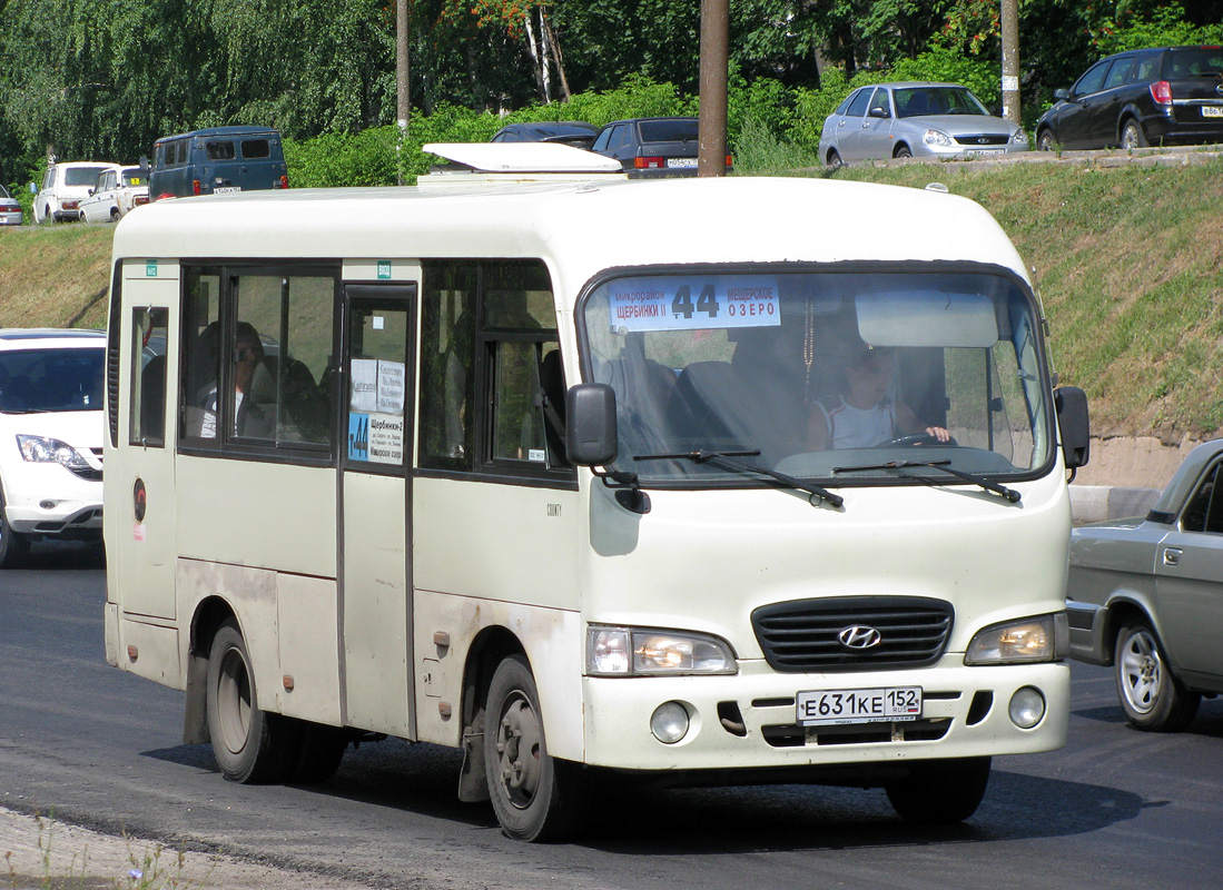 Нижегородская область, Hyundai County SWB C08 (РЗГА) № Е 631 КЕ 152