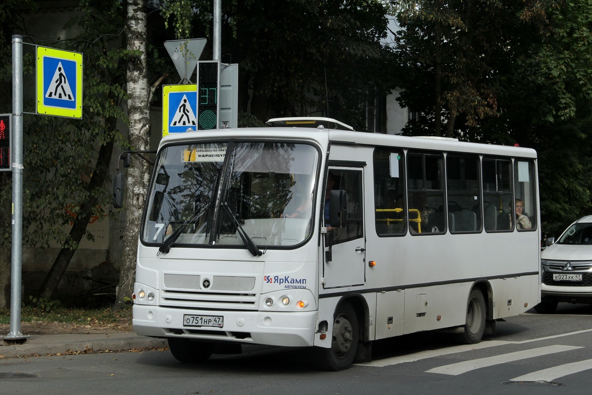 Ленинградская область, ПАЗ-320402-05 № О 751 НР 47