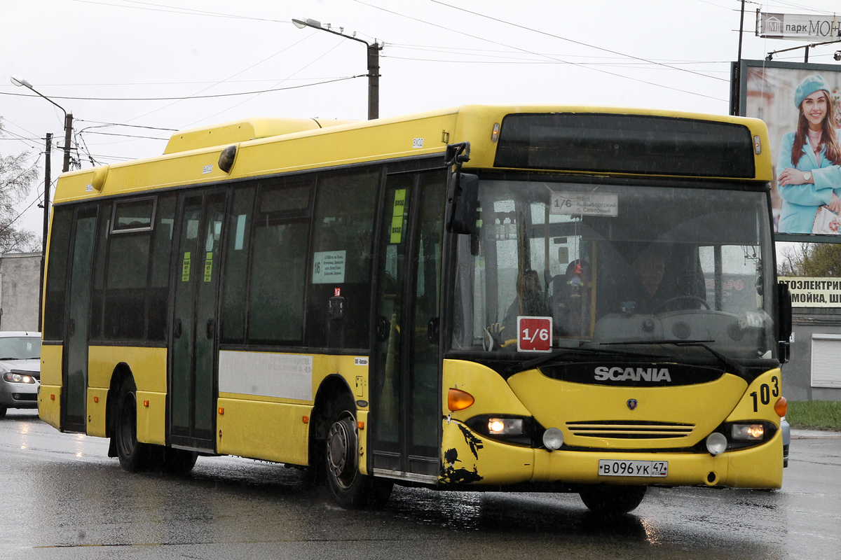 Ленинградская область, Scania OmniLink I (Скания-Питер) № 103