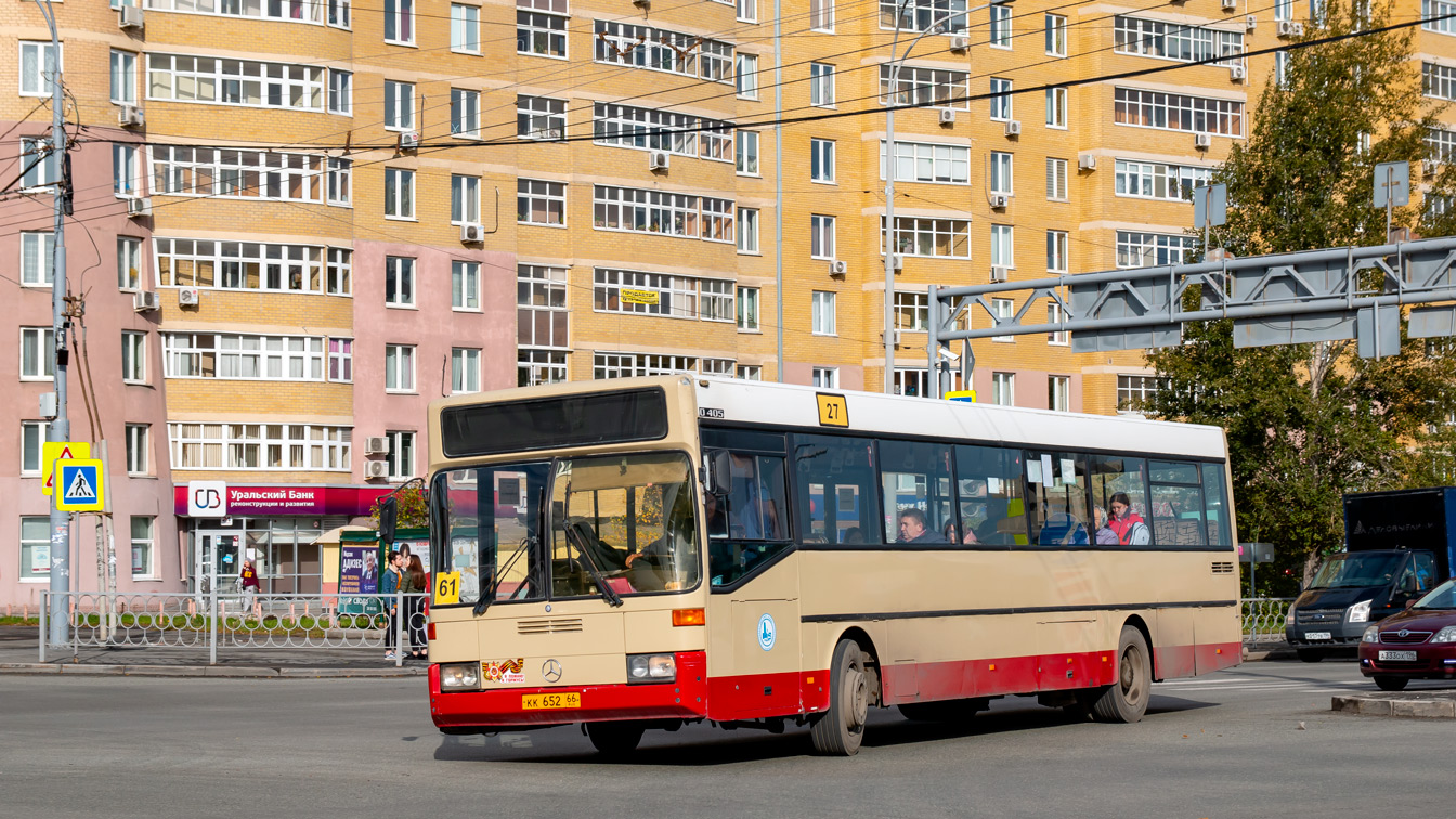 Свердловская область, Mercedes-Benz O405 № КК 652 66