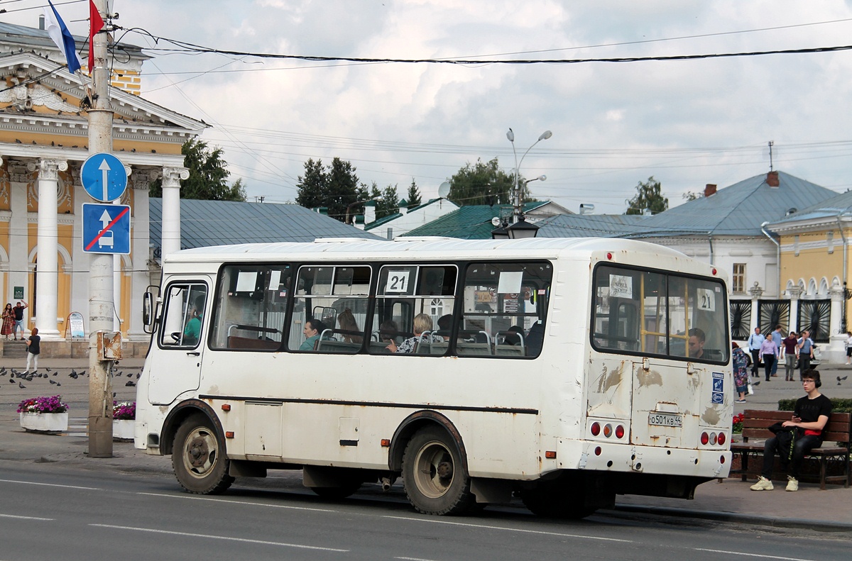 Костромская область, ПАЗ-32054 № О 501 КВ 44